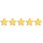 5 von 5 Sternen Bewertung